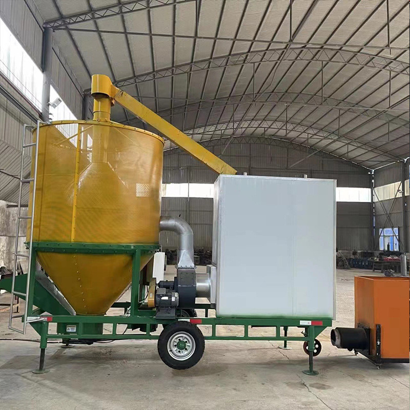 稻谷小麦玉米豆类高粱水稻烘干设备小型立式移动粮食烘干机