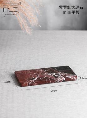 of9d大理石香薰摆件小轻奢酒店专用卫生间洗漱台精致托盘首饰托盘