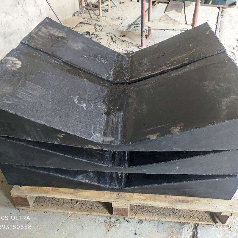 钢卷橡胶鞍座金属卷橡胶固定橡胶垫板配件底座铝材板u型垫片