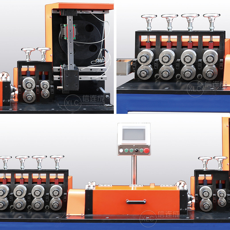 热销4-7飞剪调直机线材切断机铁丝自动高速调直下料机钢丝拉直机