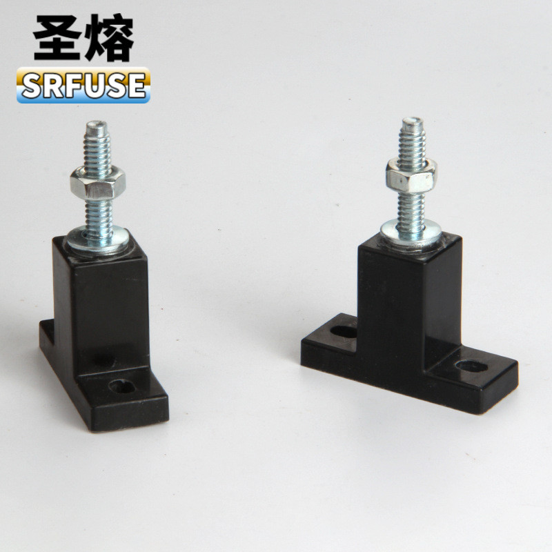 熔断器底座绝缘座工厂优惠新能源光伏储能保险丝安装座