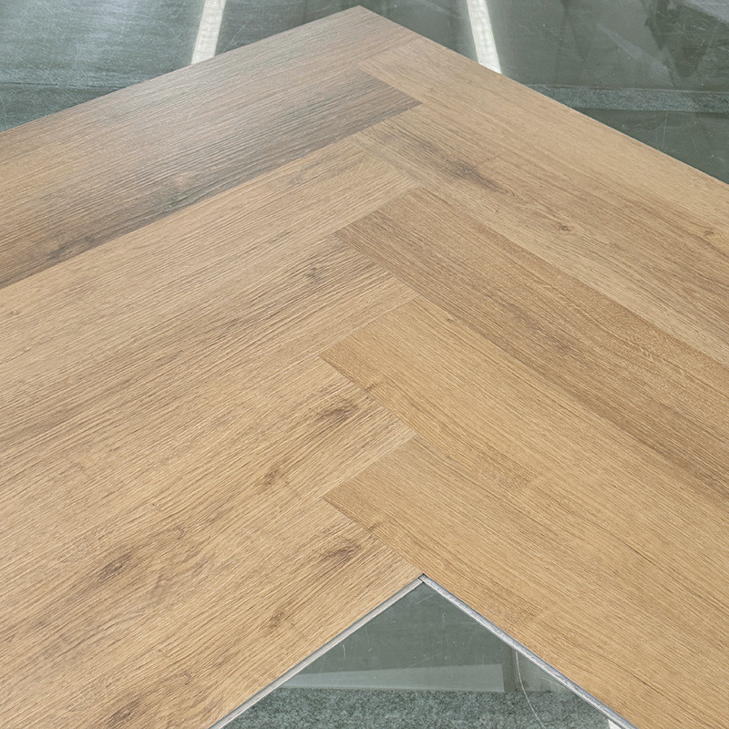 定制地板spc人字拼鱼骨拼公寓酒店家用防火耐磨石塑锁扣地板工厂