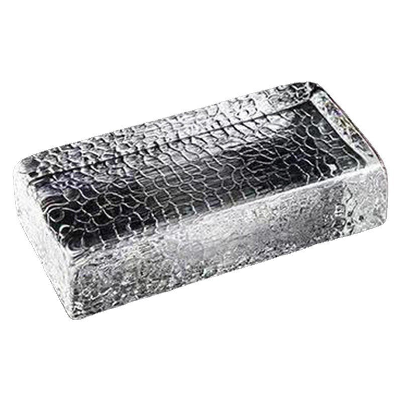 厂家直供超白方形玻璃砖隔断墙砖工程景观墙热熔彩色水晶实心水晶