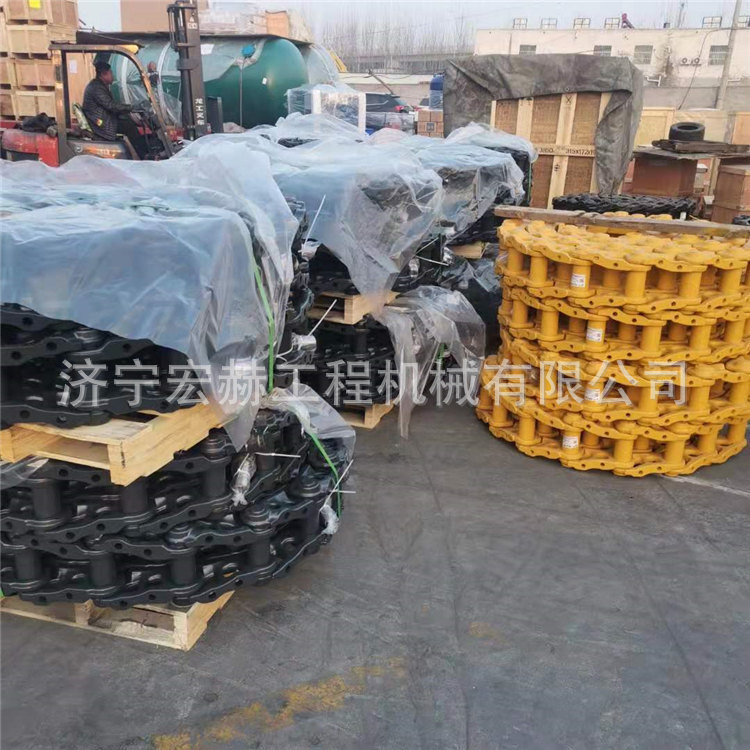 热销挖掘机链条ec140blcec200b链轨链重轮引导轮驱动齿护支架