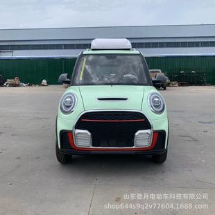 新款电动四轮车全封闭式女士成人新能源高速锂电汽车代步电车