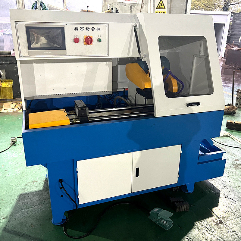 全自动切管机液压油管金属mc-200cnc不锈钢切管机数控送料切管机