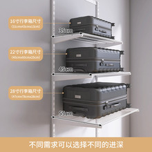 【加宽升级】2米宽DIY衣帽间开放式砌墙金属衣柜定制钢架结构配件