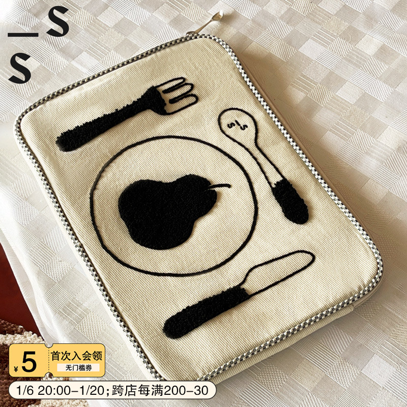 SoftServe柔软供应 梨子餐垫14寸13寸电脑包笔记本内胆 原创设计