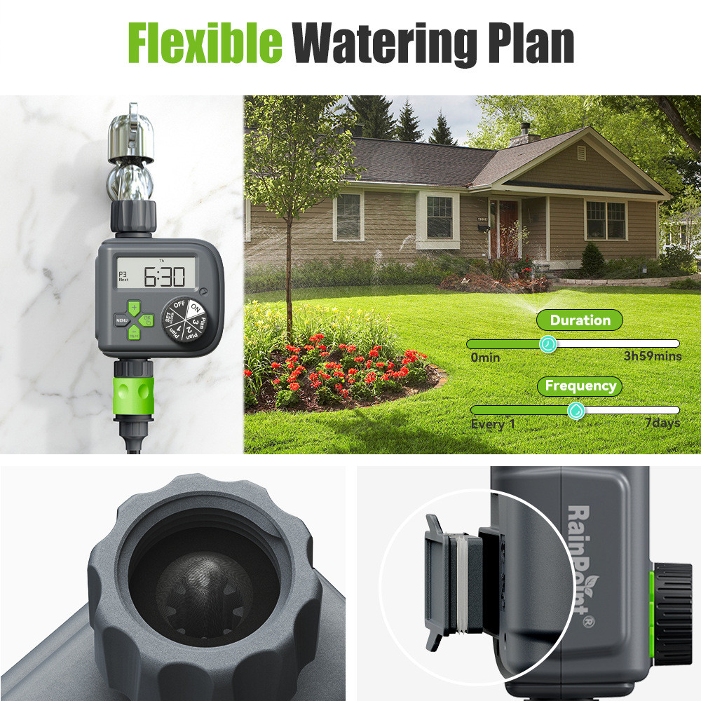 现货智能控制器定时灌溉自动浇花浇水器院子新款2024年草坪