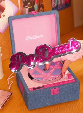 TINYL POPDAZZLE Y2K复古cd机蓝牙一体音响光盘光碟播放器唱片机