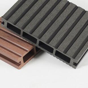 140*25方孔露台地板塑木户外室外wpc防腐防水公园道路木塑阳台