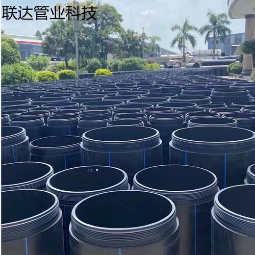 自排水式pe置换管12.5kn柔性密封聚乙烯缠绕实壁锁管自锁式拉顶管