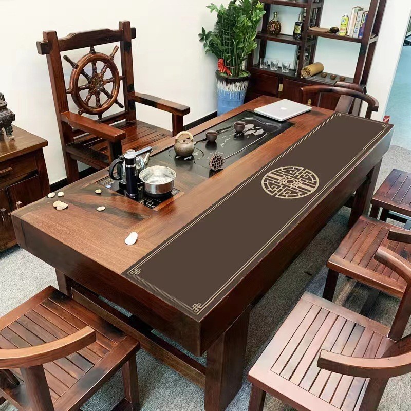 x1aw风茶桌布艺布茶旗茶布茶席垫子布禅意桌旗新中式防水皮革桌