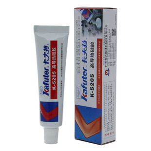有机硅夫特k 5205导热硅胶导热胶水散热胶高导热卡系数2.0白色80g