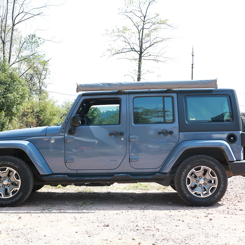 户外自驾游露营天幕便携式汽车车顶侧边帐篷车棚批发防雨侧蓬防晒