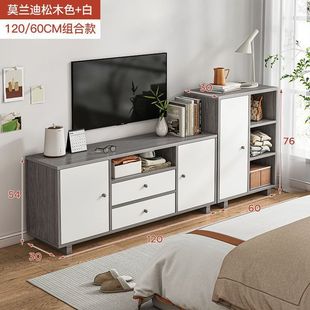 a~电视柜地柜极简高柜现代简约北欧客厅高墙柜组合款卧室简易机柜