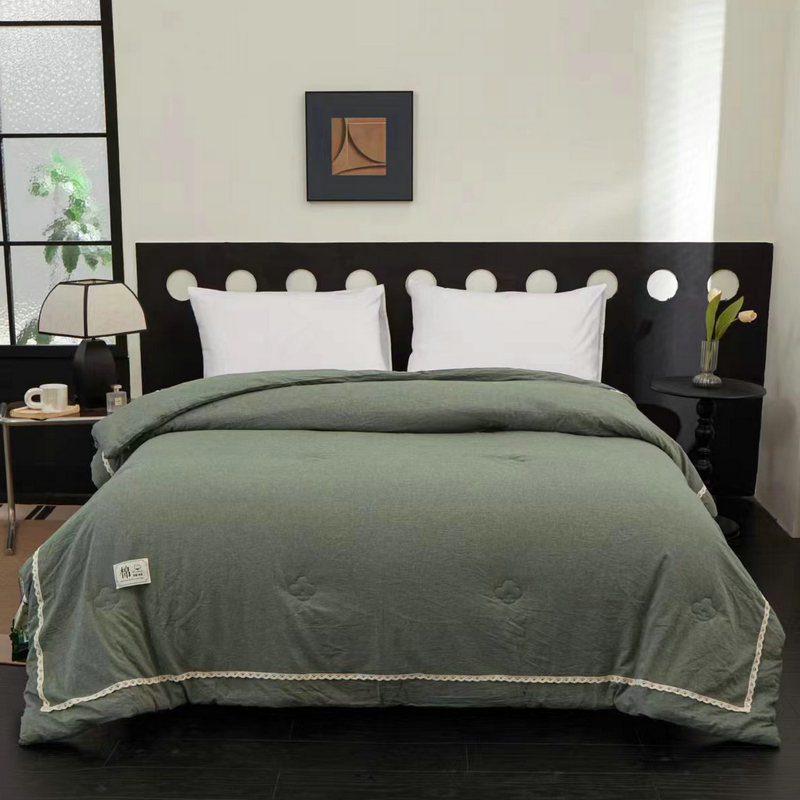 艾绒冬被加厚保暖艾灸艾绒床垫被子秋冬养生被单双人被芯艾草棉被