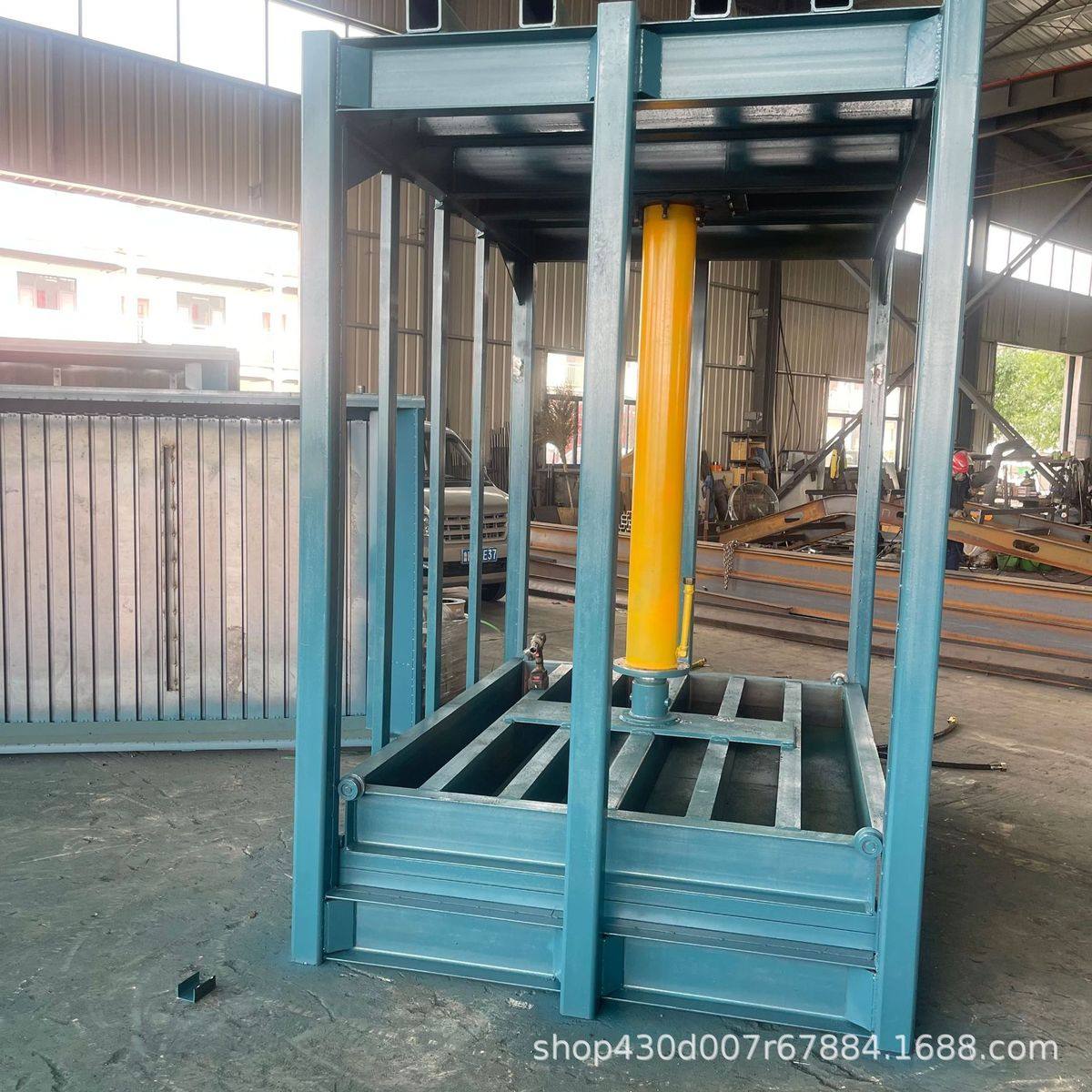 热销塑料吨液压打包机60吨80双缸100吨120吨泡沫压缩打捆压包机