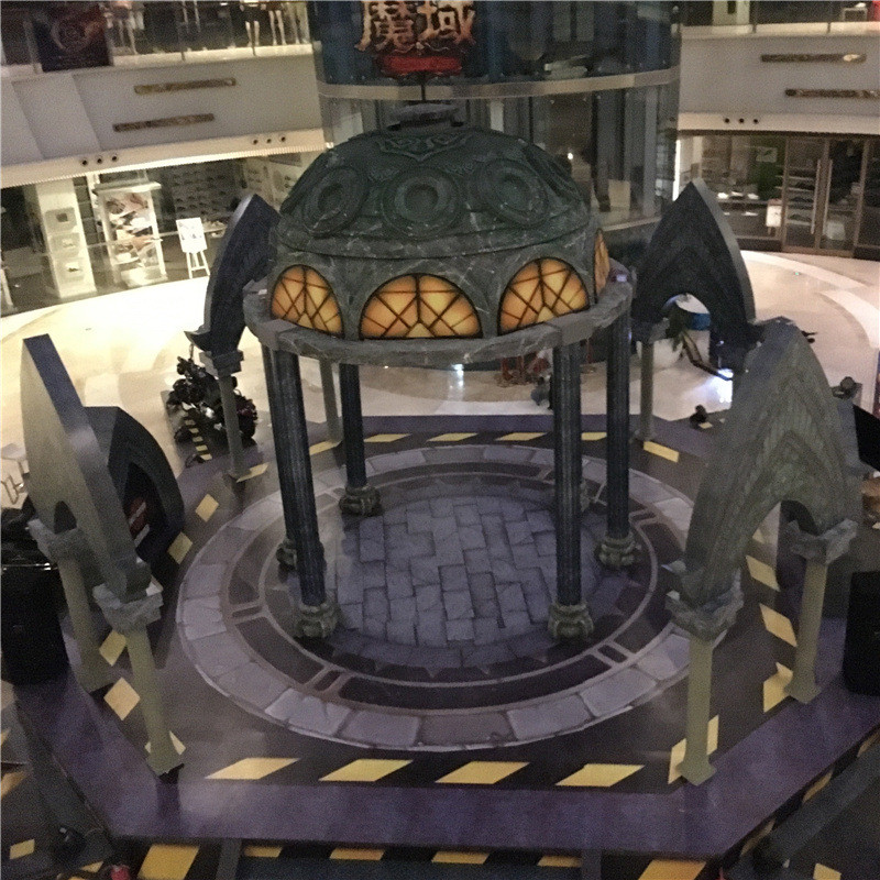 影视道具设计制作泡沫舞台制景泡沫雕塑游戏场景设计制作