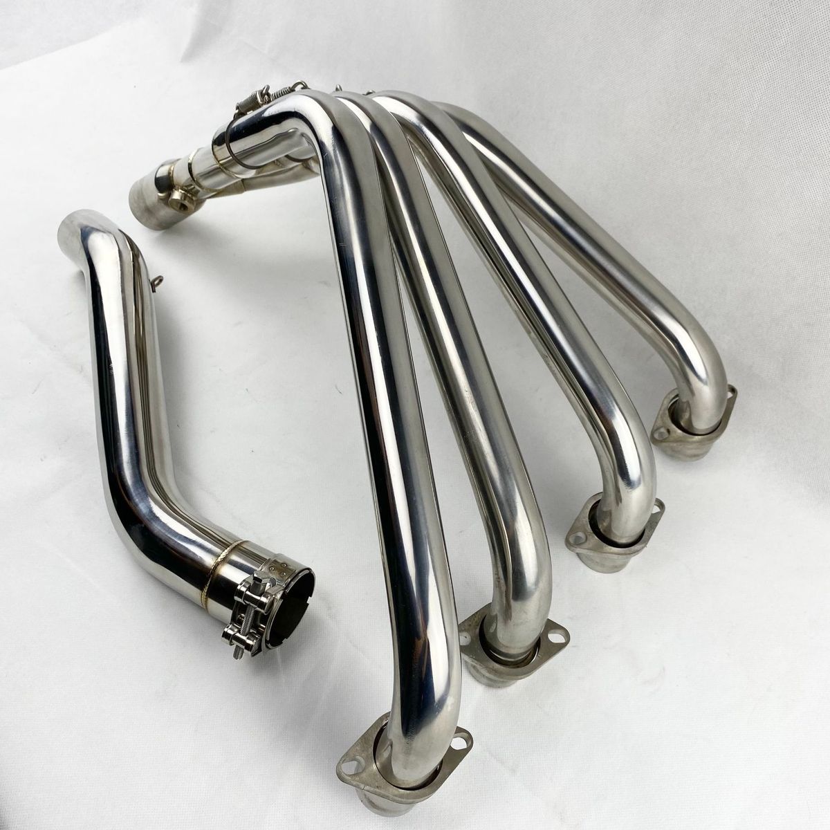 热销cbr650中段前段中段排气管前弯管不锈钢消声器exhaustpipe