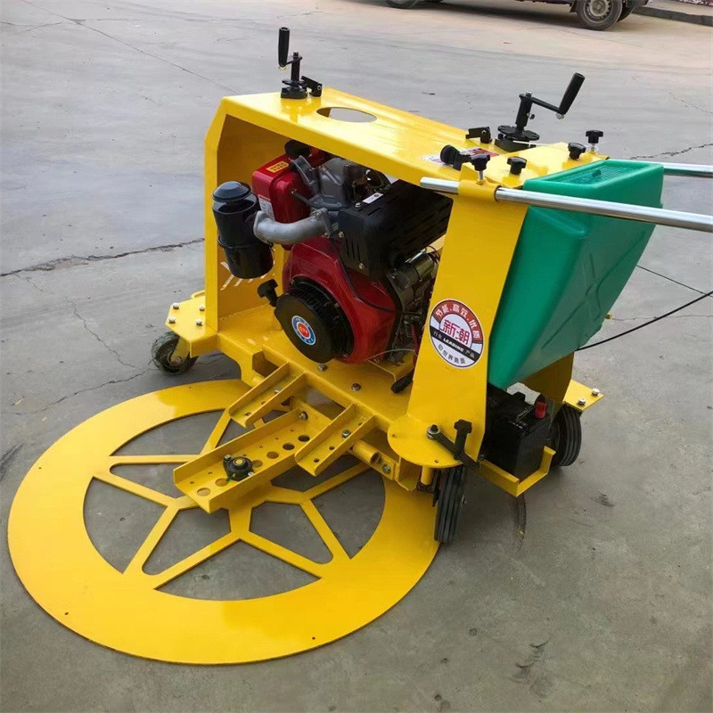 热销路面井盖混凝土机下水道切圆沥青路面切圆机手推井盖切圆机