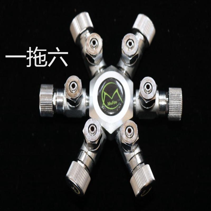 co2分流器记泡器一拖一拖二六减压表水草表