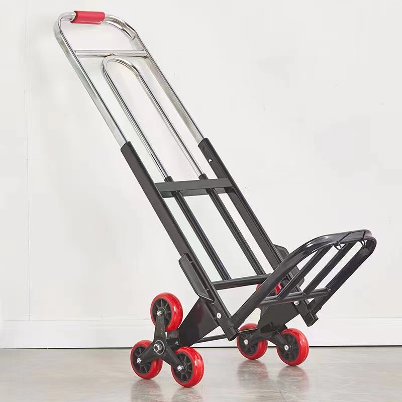 gz6m家用折叠便携拉货载重王行李拖车手拉车轮子小推车买菜购物手