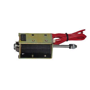 20mm长行程电磁铁框架式推拉式直流电磁铁dc24/48v/220v电磁线圈