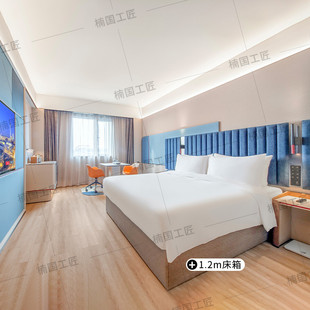 城际酒店家具全套宾馆定制大床房标间全套民宿公寓设计翻新改造