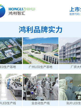 鸿利灯珠28350.5wled白光电压3v53lm以上显指902835d46w