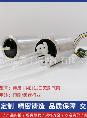 微型气泵大功率无刷气泵充气泵H220H024可调速隔膜气泵抽气泵