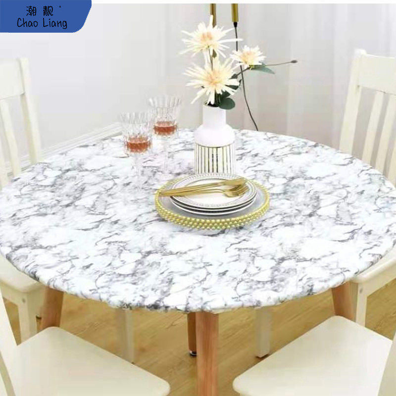 桌布防水防油免洗餐桌布圆桌套宴尊风日式桌子加厚松紧带罩布包邮,居家布艺,桌布,淘宝优惠券,粉丝福利购,淘宝优惠卷