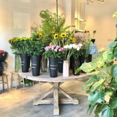 欧式 样品房桌椅酒店民宿旧家具 田园乡村复古圆餐桌实木做工装