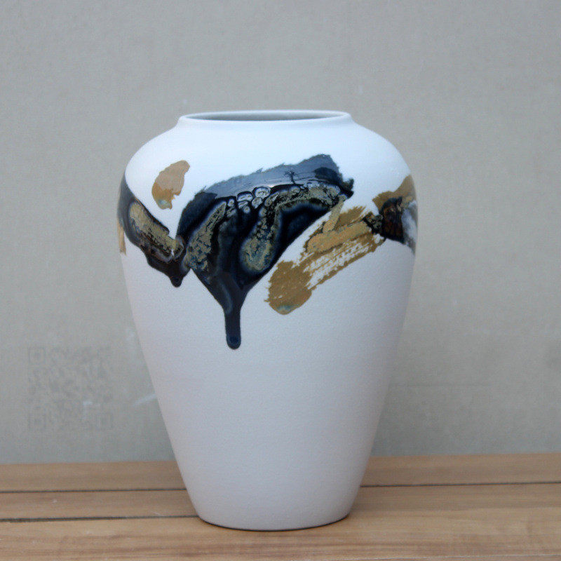 创意陶瓷花瓶三件套玄关桌面电视柜装饰品干花花瓶摆件 客厅 插花,鲜花速递/花卉仿真/绿植园艺,花盆,淘宝优惠券,粉丝福利购,淘宝优惠卷