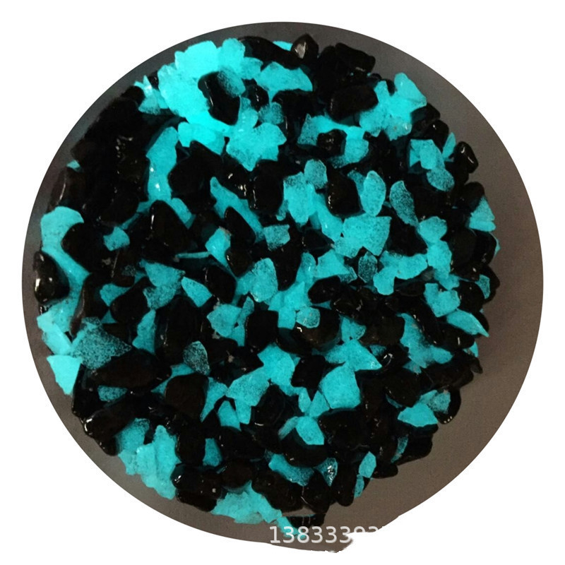 厂家机制水洗浅灰石子深灰色透水石工筑程建铺路石子磨圆洗米石