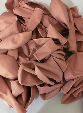 加厚16寸18寸大气球50只生产气球黑色透明实验室模具装橡胶