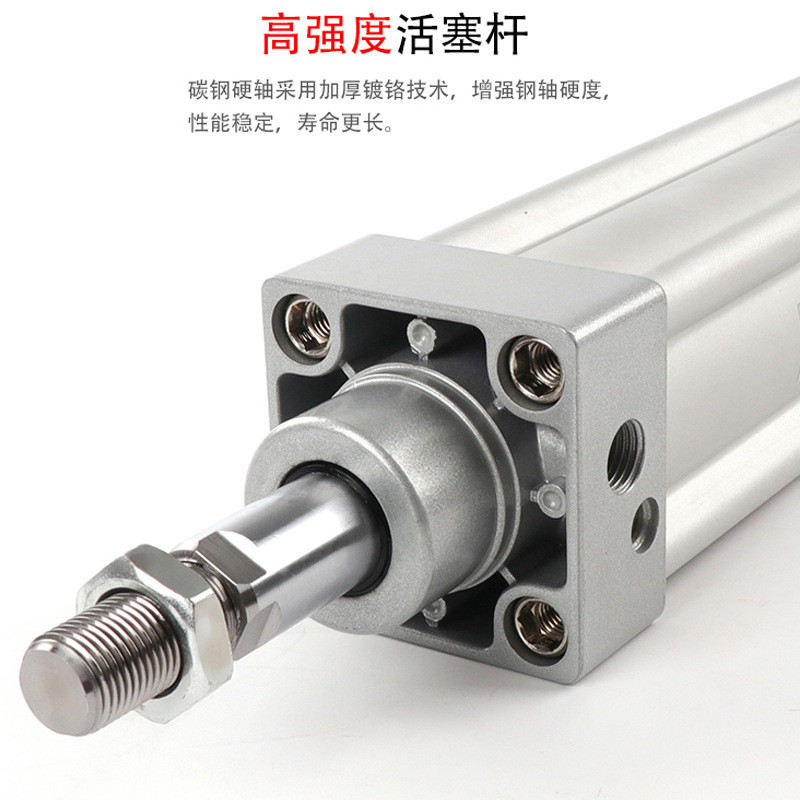 热销亚德客型气缸大推力气缸可调行程si32x25s标准气缸行程可调气