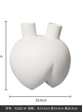 temu爆款素色极简大肚釉面陶瓷花瓶摆件家居花器装饰品样板间