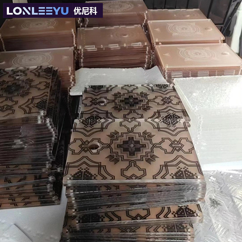 热销新款露营多功能户外单元发光桌板gz发光灯罩亚克力桌面igt野