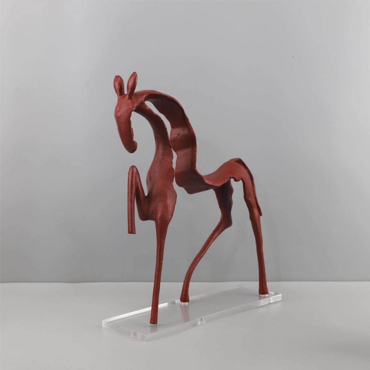 新中式铸铁马茶几艺术摆件客厅书房酒柜电视柜玄关桌面家居装饰品,家居饰品,装饰摆件,淘宝优惠券,粉丝福利购,淘宝优惠卷