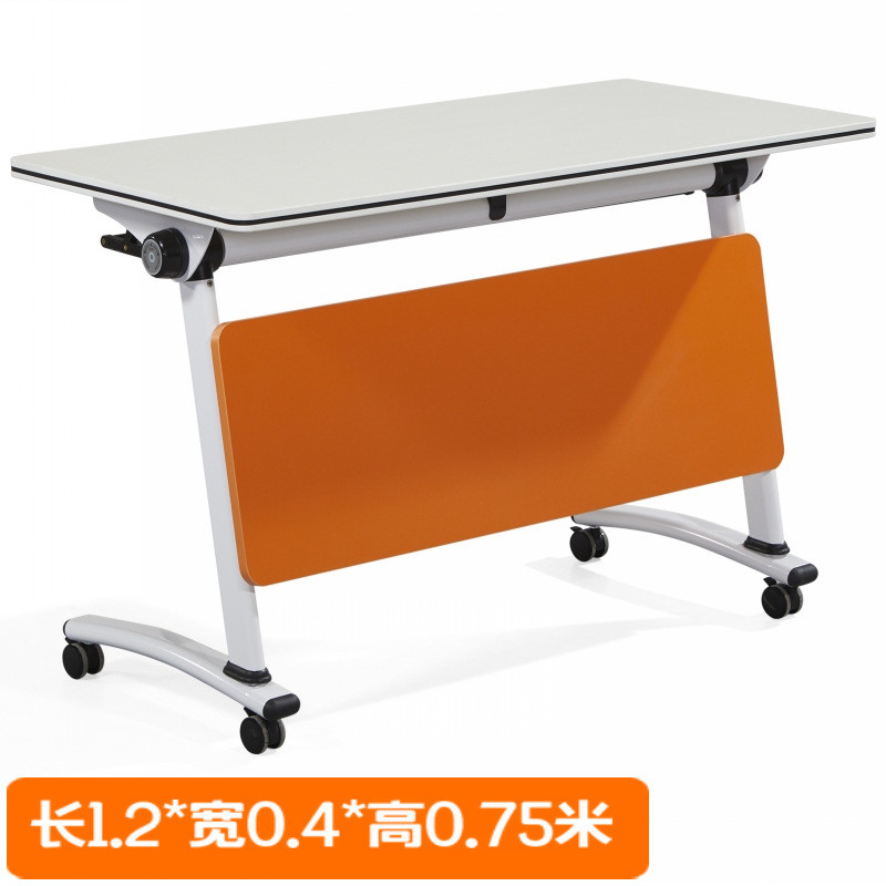 多功能长桌子可折叠拼接学习课桌带轮子培训桌会议室洽谈桌椅组合