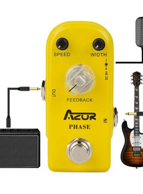 兹厂家直销单块迷你压缩踏板复古法azor吉他效果器2种模式ap-310