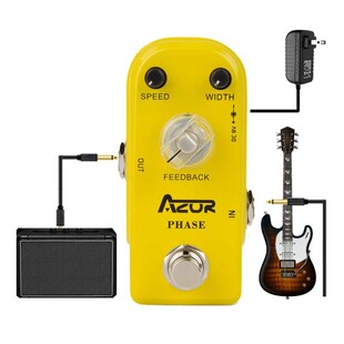 azor厂家直销单块迷你压缩效果器复古法兹吉他踏板2种模式ap-310