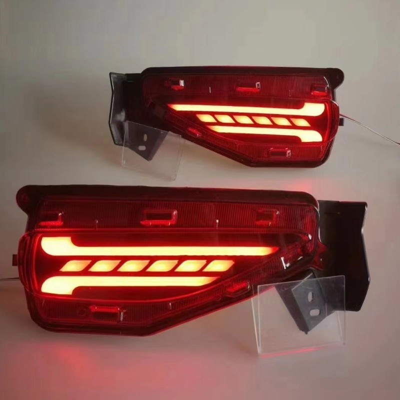 热销for15-16款fortuner发觉者扫描流光改装杠灯带行车刹车转向流