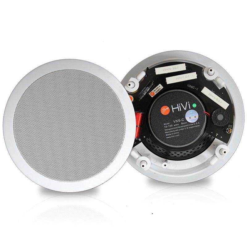 Hivi/惠威VX6-C定阻同轴吸顶喇叭VX5-C嵌入式家用吊顶天花音响VX8