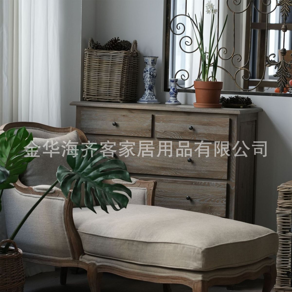 实木贵妃椅小户型沙发懒人躺椅客厅阳台复古欧式床边贵妃榻休闲