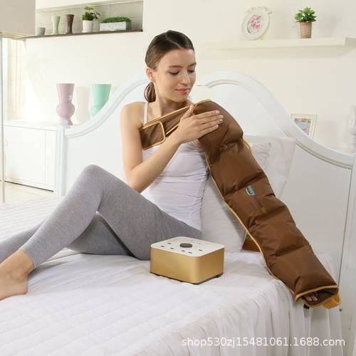 热销老人腿部经络疏通按摩器热敷全自动全身按摩仪空气波加热理疗