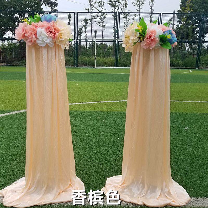 新款欧式拱门婚庆婚礼橱窗布景道具用品节庆开业庆典仿真绢花花门