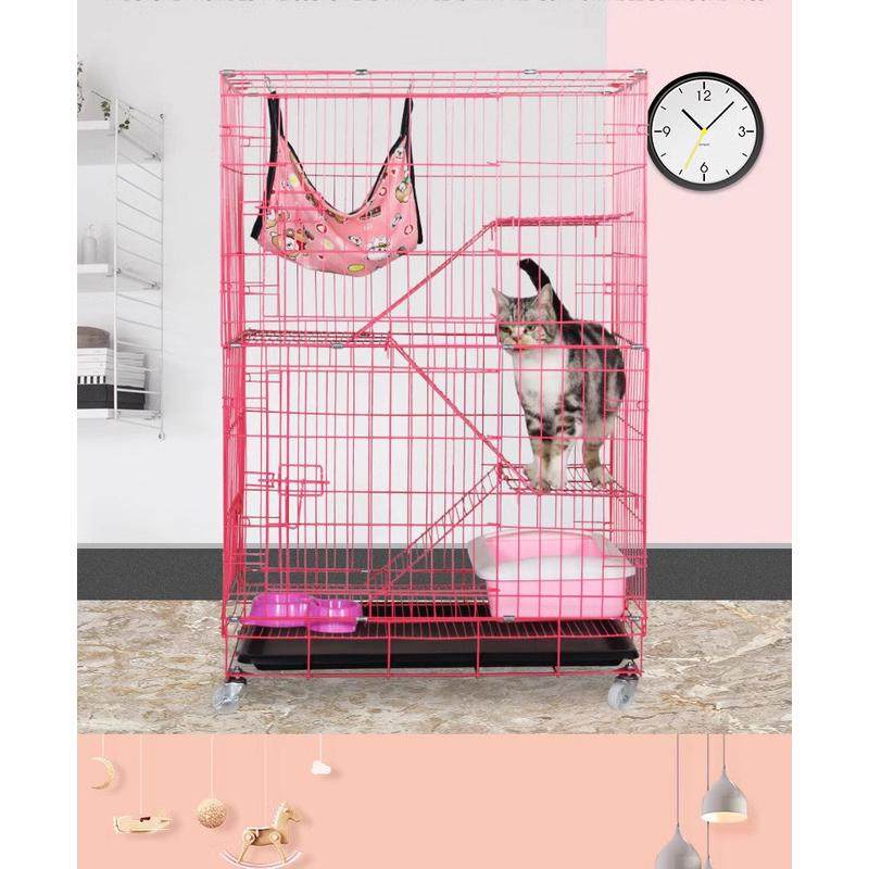 家用猫笼子双层三层猫别墅大空间猫咪窝带厕所折叠宠物笼子,宠物/宠物食品及用品,猫笼子/猫别墅,淘宝优惠券,粉丝福利购,淘宝优惠卷