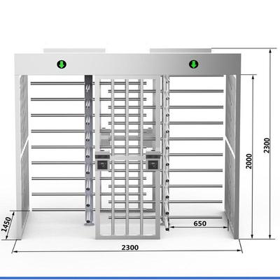 厂家直销全高闸十字转闸工地转闸无人值闸大门闸闸尾随转机防